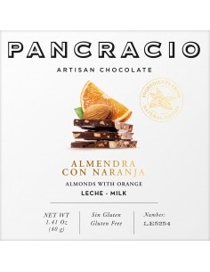 Chocolate Pancracio con Almendra y Naranja
