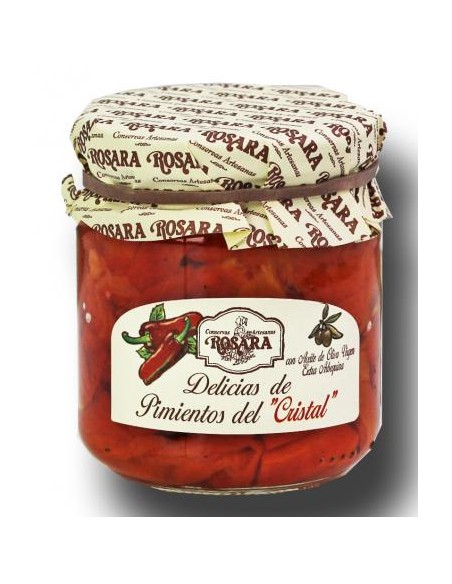 Delicias de Pimientos del "Cristal" Rosara 212ml