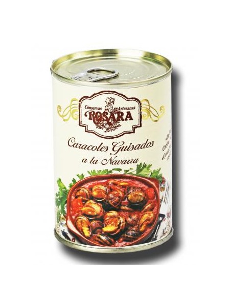 Caracoles Guisados a la Navarra Rosara