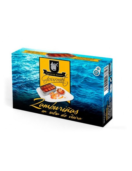 Zamburiñas en salsa de Vieiras Areoso 125ml