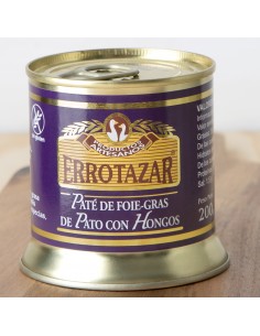 Paté de Foie Gras con Hongos Errotazar