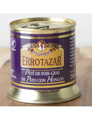 Paté de Foie Gras con Hongos Errotazar